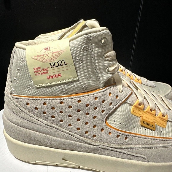 Authentic Union LA x Jordan 2 Retro SP Rattan Men Size 10 / Women Size 11.5 NEW main image 7